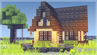 [Minecraft] 🌱🐑 Cozy Loft Cottage | aesthetic speedbuild