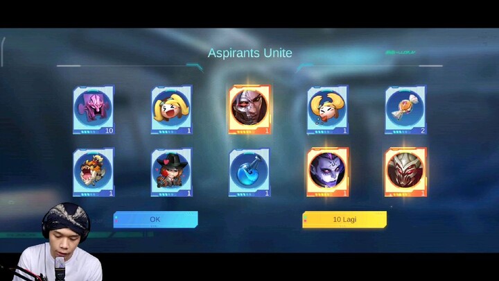 Panen Skin Di Event Aspirants Unite Mobile Legends Part 1