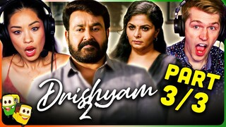 DRISHYAM 2 (2021) Movie Reaction Part 3/3! | Mohanlal | Meena | Ansiba | Jeethu Joseph