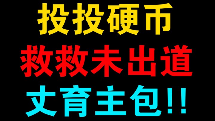 未出道虚拟主播众筹30枚硬币改ID(;´Д`)