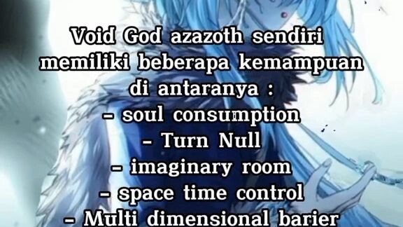 fakta tentang Rimuru Tempest