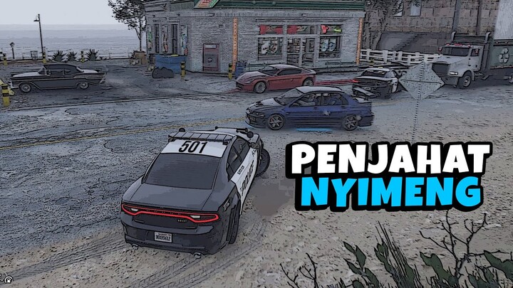 Ngejar Rampok Nyimeng - GTA 5 Roleplay #soifw