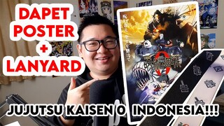 DAPET POSTER + LANYARD JUJUTSU KAISEN 0 DI CINEPOLIS, Gini Caranya! - Review Jujutsu Kaisen 0