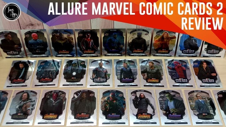 [ REVIEW ] Allure Cards Marvel's Comics 2 Kartu MCU Avengers Ironman Spider-man Captain America