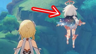 Paimon can actually follow you | Genshin Impact