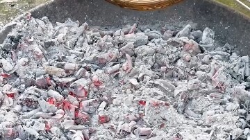 炭火爆米花