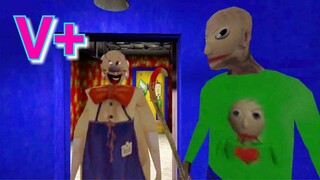 Ice Scream Granny And Baldi Grandpa | V+ Games