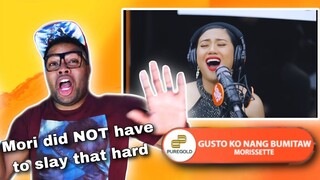 Absolute PERFECTION!! | Morissette performs 'Gusto Ko Nang Bumitaw' on Wish 107.5 Bus | REACTION