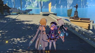 Genshin Impact [Wind and Crane Returns] Qiqi Easter Egg Follow-up "The little zombie named Qiqi is right, there is indeed resentment in the sea."
