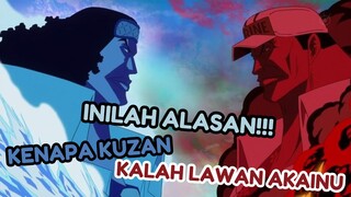 INILAH ALASAN KENAPA KUZAN BISA KALAH LAWAN AKAINU!!!