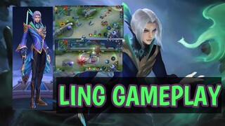 LING SKILLS AND GAMEPLAY MOBILE LEGENDS | ADVANCE SERVER