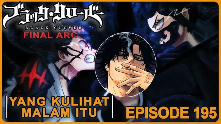 Black Clover -  Season 6- Episode 195 ( BAHASA INDONESIA ) Masa kelam Yami