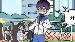 "Unspeakable Punch" 1~3: Rebirth, I make a scene on campus, lose my brain, and have fun