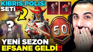 YENİ SEZON GELDİ!! 😮 KIBRIS POLİSİ SETİ?? OHA! ROYALE PASS FULLEDİK | PUBG MOBILE