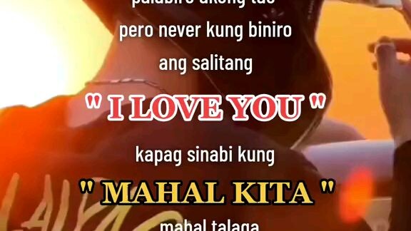 ilove you Mahal Kita