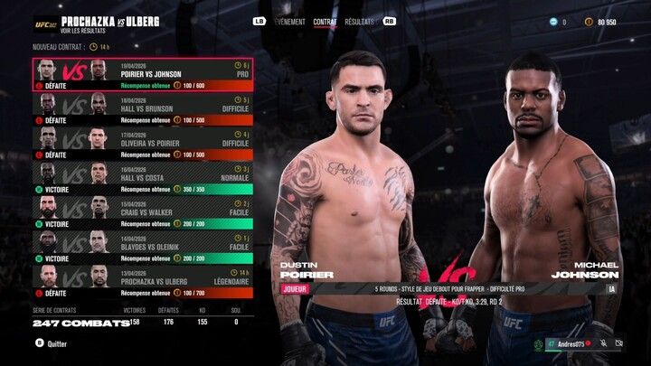 Daily Fight  19.04.2026  EA Sports UFC 5  Fight Week Contracts