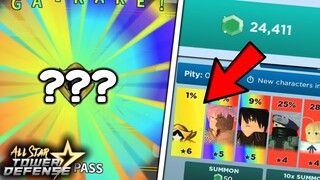 How many STAR PASS can we get with 24k+ Emeralds?! Lucky enough? | All Star Tower Defense