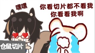 [Bison Hamster] 555 Why are you looking at my slices instead of me? Is it because the person in the 