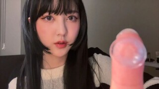 [Bantuan tidur] Tempelkan lensa kontak pada mata 🌸 (Tidak bicara, diulang)