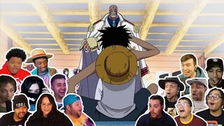 Garp is Luffy's Grandpa Revealed! || One Piece 313 || Reactions Compilation
