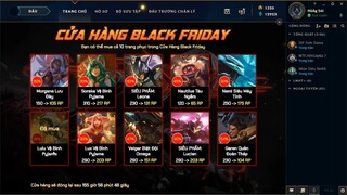 [LMHT] Review Cửa Hàng Black Friday + Mua Gói Báu Vật Thế Giới x TrueDamage Và Cái Kết...