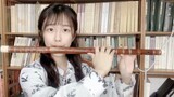 Bamboo flute plays thoughts that travel through time and space