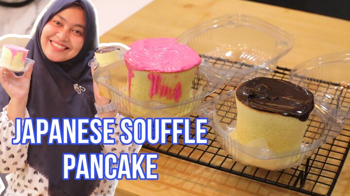 PANCAKE JEPANG YANG BIKIN NAGIH, JAPANESE SOUFFLE PANCAKE, CAKE MENUL DAN LEMBUT