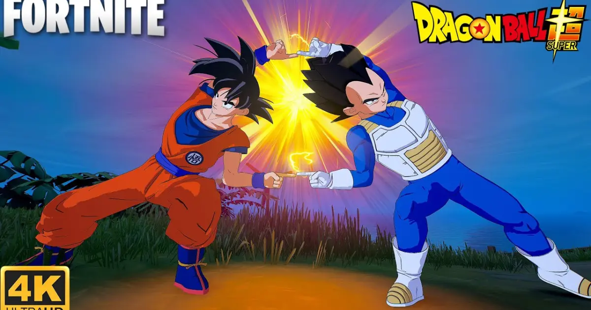 Goku and Vegeta Duos Match - Fortnite (4K 60FPS) #1 Victory Royale -  Bilibili