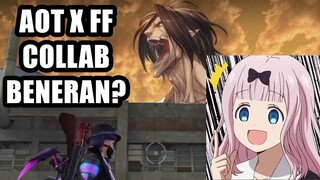 Bruh, Free Fire Beneran Mau Collab Sama AOT kah?
