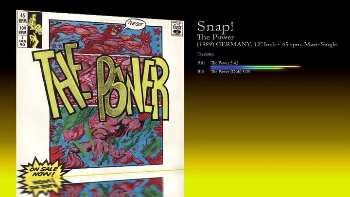 Snap! (1989) The Power [12' Inch - 45 RPM - Maxi-Single]
