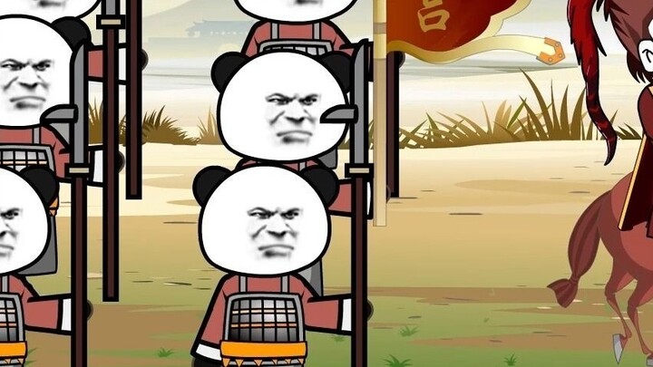 Episode 7 "Ayah Mertua Keenam adalah Lu Bu", Lu Bu menyerang Liu Bei