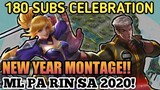 ML PARIN SA 2020!! THANK YOU SA 180 SUBSCRIBERS | GAMEPLAY MONTAGE