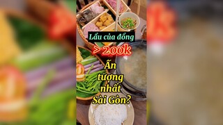 Lẩu cua đồng ấn tượng nhất Sài Gòn