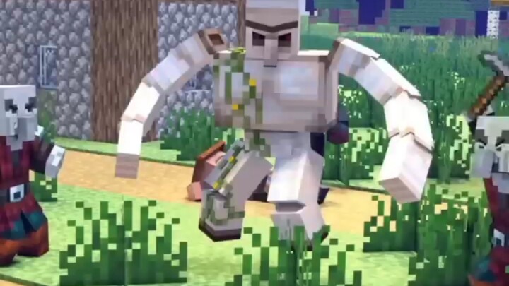 Minecraft: Bisakah Golem Besi melindungi teman-temannya?