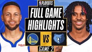 WARRIORS vs GRIZZLIES FULL GAME 2 HIGHLIGHTS NBA Playoffs 2022 Highlights Warriors vs Grizzlies 2K22