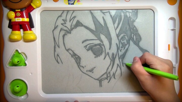 用儿童玩具画鬼灭之刃~