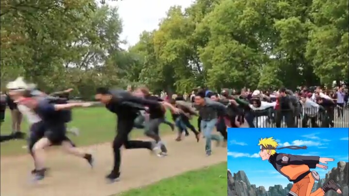 When You Hear Naruto Music in Public