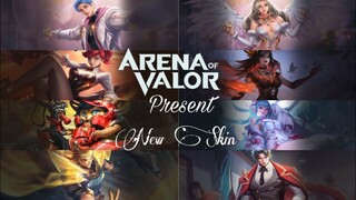 Z.E.O.N | 8 NEW UPCOMING SKIN PREVIEW | AOV | LiênQuân | ROV | 傳說對決