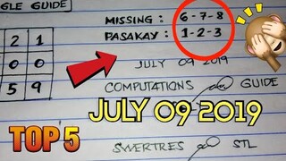 SWERTRES HEARING TODAY AND STL TIP JULY 09 - 10 2019