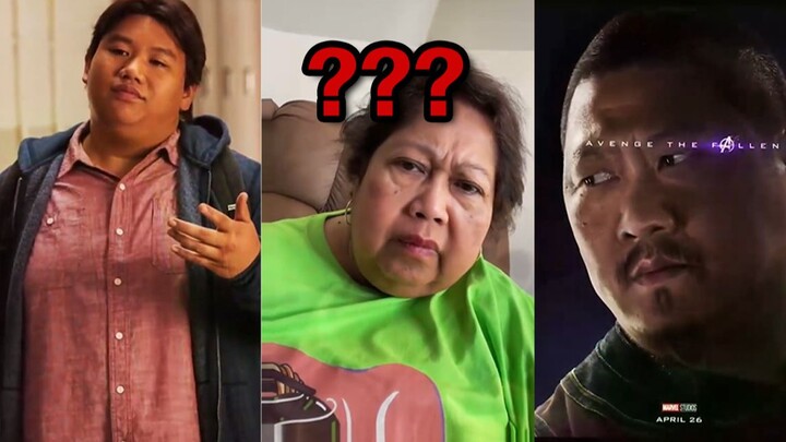 Mom uses the new filter to see which movie character she looks like most——