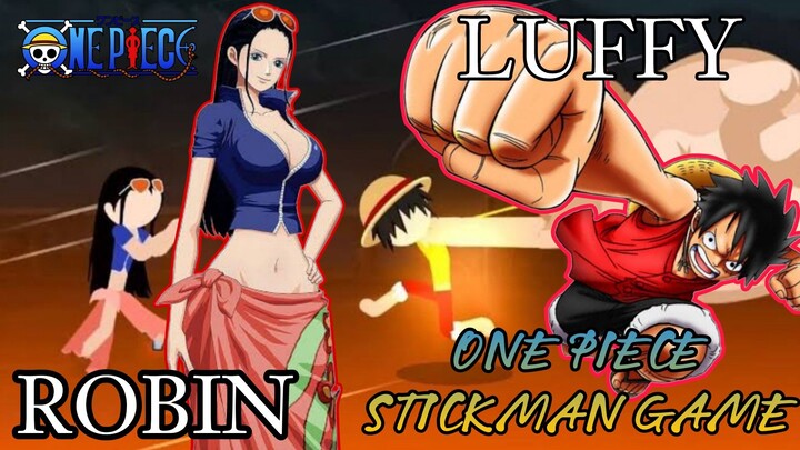 Luffy Melawan Robin!! Game Stickman One Piece Android