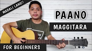 PAANO MATUTO NG GITARA(How to Play Guitar) Beginner's Lesson 1 | Fellow Sheep Ricky