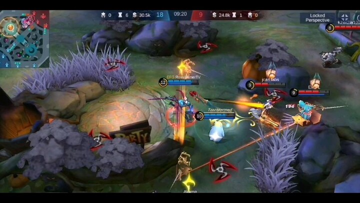 Mobile Legends: Saber (1v5) Savage Ranked [October 27,2021]