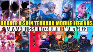 UPDATE! JADWAL RILIS 9 SKIN TERBARU MOBILE LEGENDS 2023 | BOCORAN SKIN STARLIGHT & COLLECTOR MARET