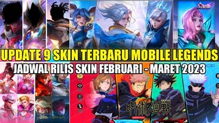 UPDATE! JADWAL RILIS 9 SKIN TERBARU MOBILE LEGENDS 2023 | BOCORAN SKIN STARLIGHT & COLLECTOR MARET