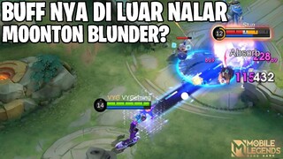 GORD DI BUFF DIAM2 DAN DI LUAR NALAR - SKILL 1 NYA TERLALU OP! APAKAH MOONTON BLUNDER?