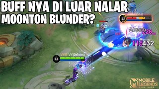 GORD DI BUFF DIAM2 DAN DI LUAR NALAR - SKILL 1 NYA TERLALU OP! APAKAH MOONTON BLUNDER?