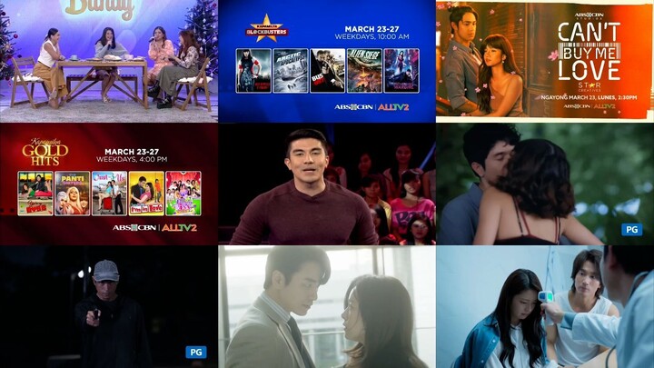 ABS-CBN sa ALLTV2 Commercial Break March 23, 2026 (Monday) (Can't Buy Me Love Rerun/Replay) HD