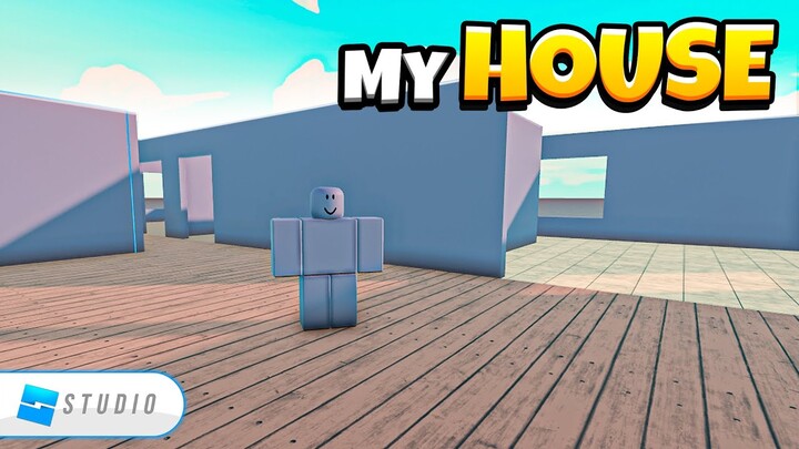 Building My REAL LIFE House in ROBLOX!