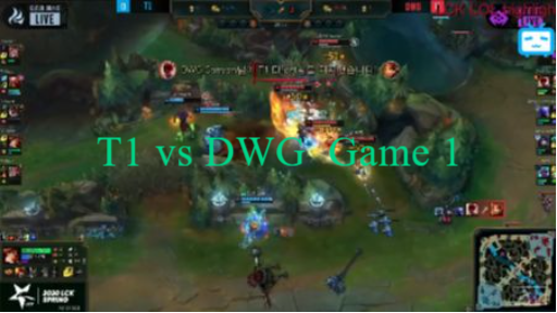 T1 vs DWG Highlights Game 1 5-2